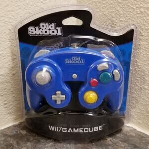 Gamecube Controller, Blue (NEW) - Nintendo - Old Skool